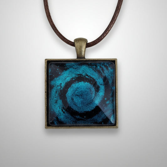 Pandantiv - Blue Spiral