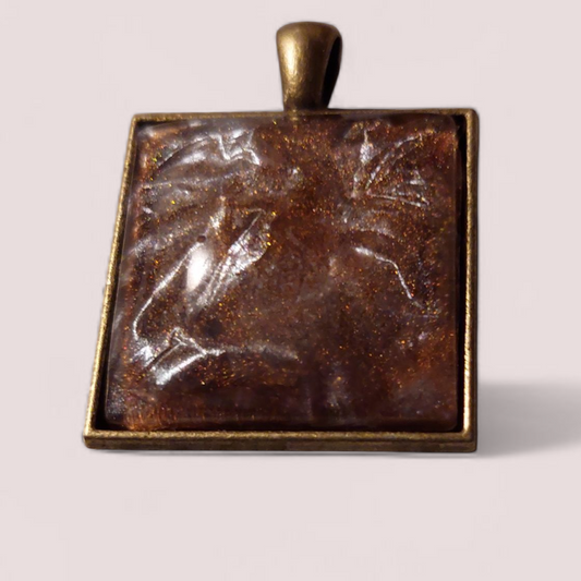 Pandantiv - Brown Deco