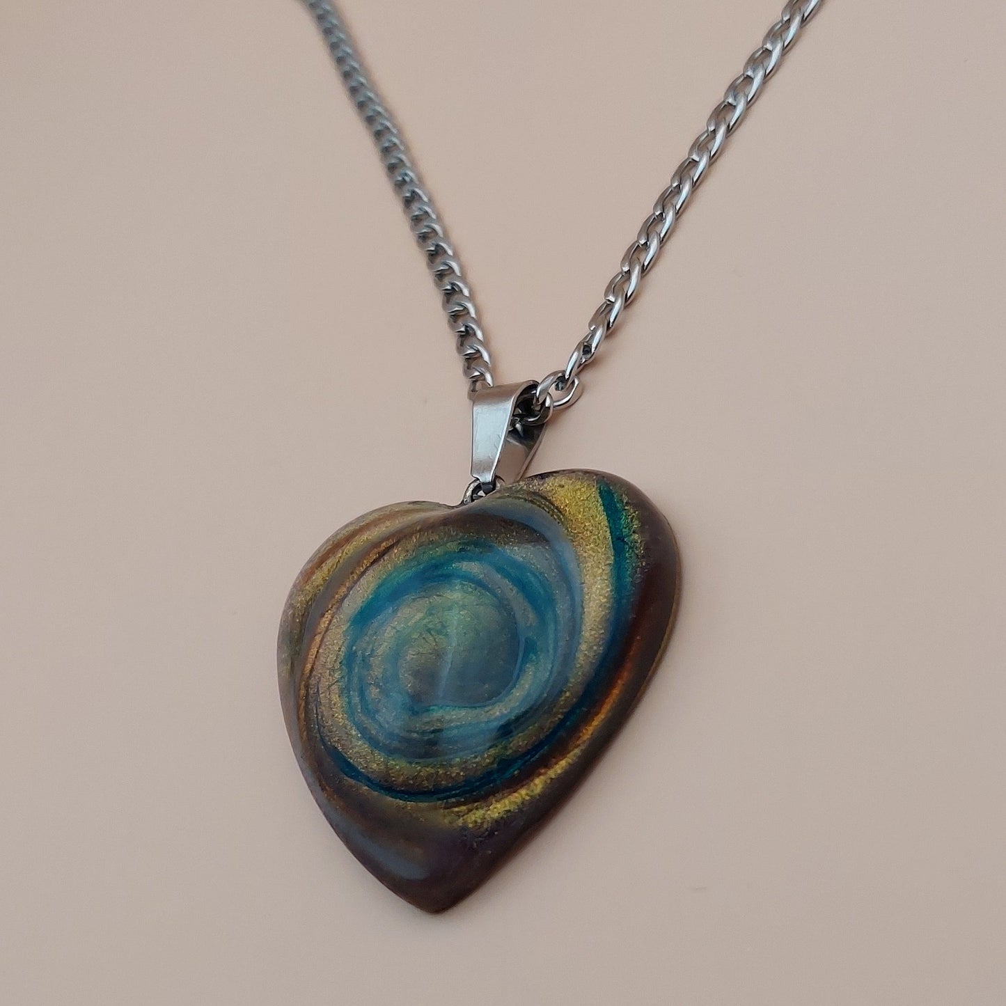 Pandantiv - Galaxy heart